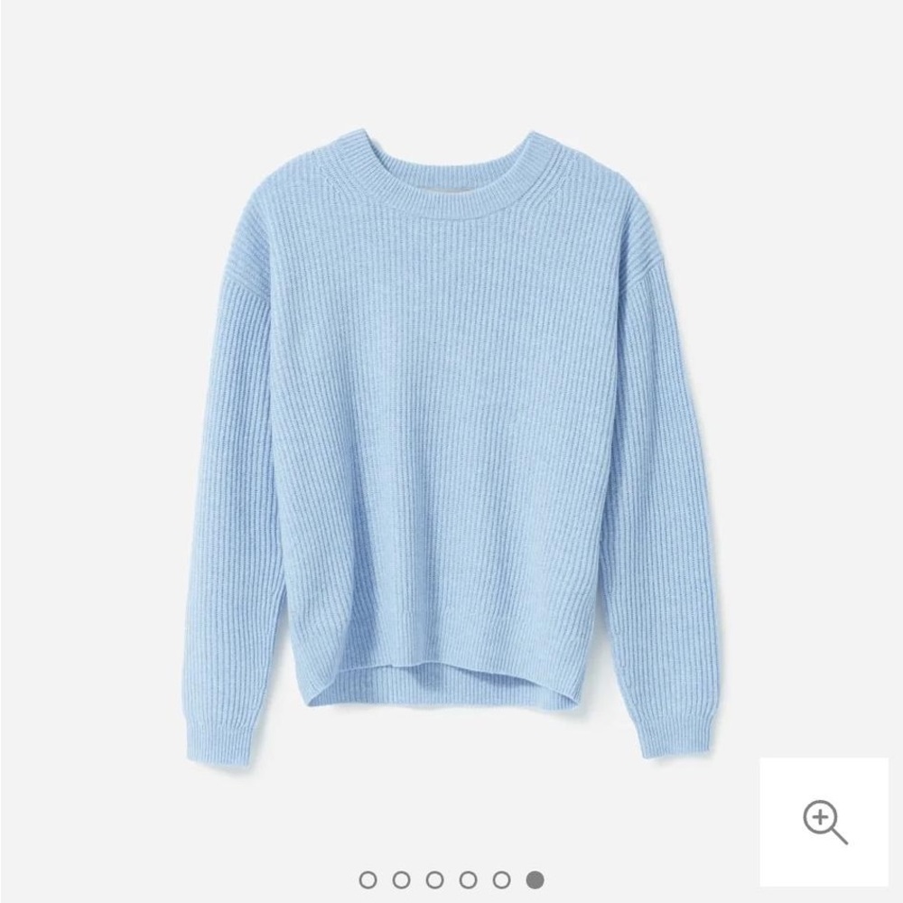 Everlane Cashmere Rib Round Crew